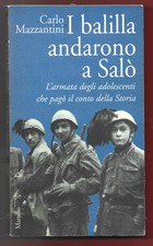 Carlo mazzantini balilla usato  Crespellano