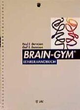 Lehrerhandbuch brain gym gebraucht kaufen  Bad Vilbel