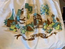 Vintage Pinch Pleat Curtains Kitchen Cafe MCM Retro Two Panels 37"L comprar usado  Enviando para Brazil