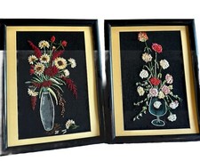 Hand embroidered floral for sale  Sterling