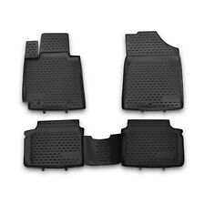Forro de tapetes OMAC para Hyundai Veloster 2012-2017 preto TPE para todas as condições climáticas 4 peças comprar usado  Enviando para Brazil