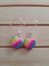 Rainbow heart earrings. for sale  BRIERLEY HILL
