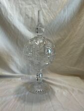 Vintage crystal pedestal for sale  Mahopac