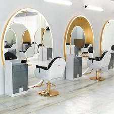 Konsola konsoleta fryzjerska barberska lustro fryzjerskie 200x120 LED STD, używany na sprzedaż  PL