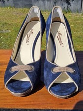 Italienische peeptoe pumps gebraucht kaufen  Hürth