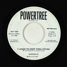 Northern Soul Popcorn 45 - Adonis - I Laugh To Keep From Crying - Powertree, usado comprar usado  Enviando para Brazil