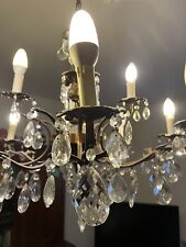 Lampadario vintage cristallo usato  Novi Ligure