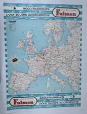 Affiche 1958 batterie d'occasion  Saint-Paul-Cap-de-Joux