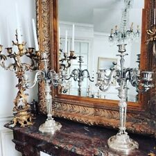 Importante paire candélabres d'occasion  Enghien-les-Bains