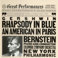 Rhapsody in Blue / An American in Paris by Leonard Bernstein CD like new!, usado comprar usado  Enviando para Brazil