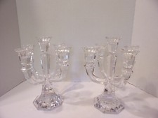 Elegant glass two for sale  Rushville