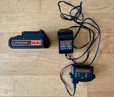 Black decker 14.4v for sale  LONDON