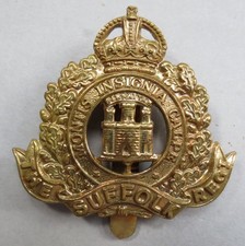 Military brass cap for sale  LONDON
