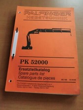 Ersatzteilliste palfinger 5200 gebraucht kaufen  Könnern