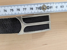 Leder gürtel schwarz gebraucht kaufen  Kolitzheim