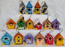 Wooden birdhouse christmas for sale  North Fort Myers