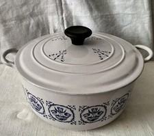 Creuset vintage tulips d'occasion  Cambrai
