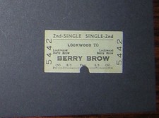 Rail ticket lockwood for sale Rail ticket lockwood for sale  STOCKPORT