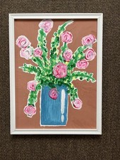 Bild acryl blumen gebraucht kaufen  Bitburg
