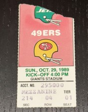 Jets 49ers superbowl for sale  Minneapolis