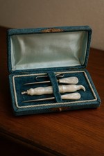 Antico cofanetto cucito usato Antico cofanetto cucito usato  Valgreghentino