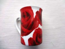 Tasse rosenmotiv rot gebraucht kaufen  Dortmund
