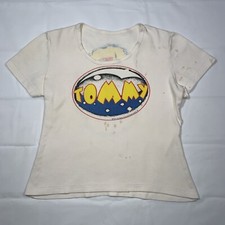 Camisa Feminina Vintage 1975 The Who Tommy The Movie Pinball Wizard Pequena Rara comprar usado  Enviando para Brazil