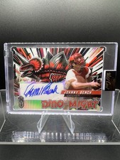 Johnny Bench 2024 Wild Card Dino-Might VERDADEIRO 1/1 Correspondência Auto Cincinnati Reds comprar usado  Enviando para Brazil
