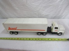 VINTAGE PRESSED STEEL TRUCK ERTL DELIVERY SEMI JEWEL FOOD STORES TRACTOR TRAILER comprar usado VINTAGE PRESSED STEEL TRUCK ERTL DELIVERY SEMI JEWEL FOOD STORES TRACTOR TRAILER comprar usado  Enviando para Brazil