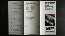 Brochure tracteur massey d'occasion  Carvin