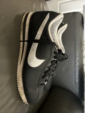 Tênis masculino Nike Cortez 72 clássico preto branco couro básico tamanho EUA 9,5, usado comprar usado  Enviando para Brazil