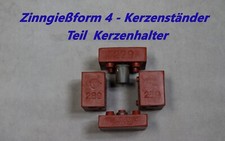 Zinngießform kerzenhalter ker gebraucht kaufen  Rothenburg