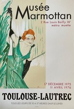 Toulouse lautrec affiche d'occasion  Mantes-la-Jolie