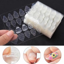 24 peças adesivos para unhas falsas adesivo dupla face decoração para unhas extensão U. comprar usado  Enviando para Brazil