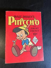 Pinóquio & Jiminy Cricket livro de ação rápida BLB Big Little Book FVF comprar usado  Enviando para Brazil