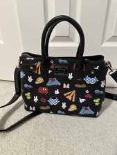 Bolsa satchel Loungefly Disney Sensational 6 roupas Mickey & Minnie Friends comprar usado  Enviando para Brazil
