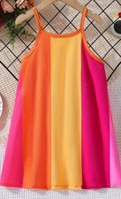 Neon striped sundress for sale  Spring Hill