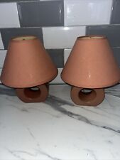 Matching terracotta lamps for sale  WIGAN