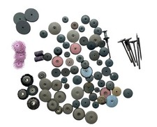 Usado, Lote grande de peças de acabamento de joias, rodas de silicone e escovas comprar usado  Enviando para Brazil