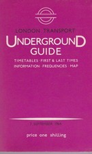 London underground guide for sale  WATFORD