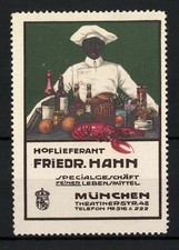 Reklamemarke hoflieferant frie gebraucht kaufen  Berlin