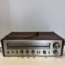 Receptor estéreo vintage Technics SA-101 FM/AM – face prata clássica comprar usado  Enviando para Brazil
