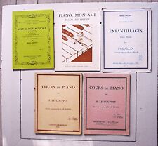 Lot livres partitions d'occasion  Roquefort-les-Pins