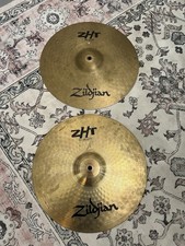 Par de pratos de bateria Zildjian ZHT 14” polegadas/36cm rock hi-hat comprar usado  Enviando para Brazil