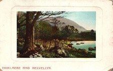 Usado, Cartão postal antigo 1912 Thirlmere e Helvellyn Mountain Trail Paths Inglaterra comprar usado  Enviando para Brazil