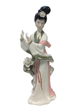 Porcelain geisha figurine for sale  RUGBY