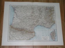 1896 antique map d'occasion  Expédié en Belgium