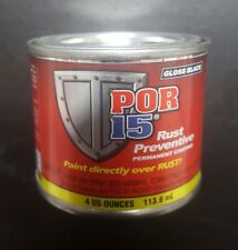 Usado, Revestimento preventivo de ferrugem POR-15 45006 (1 lata) preto brilhante comprar usado  Enviando para Brazil
