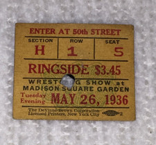 Wrestling madison square for sale  Fort Lauderdale