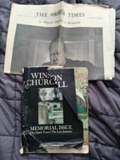 Churchill memorabilia times for sale  ATHERSTONE